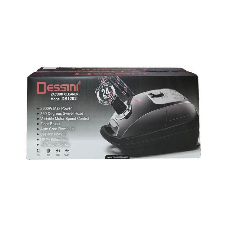 جاروبرقی 2600 وات دسینی مدل DS1202